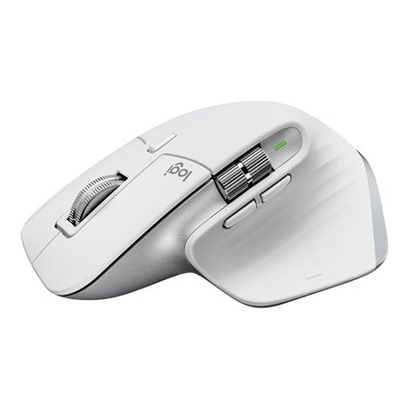 Mouse mouse logitech mx master 3s sem fio sem fio 8000 dpi cinza pálido