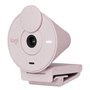 Logitech brio 300 rosa webcam full hd - usb tipo c