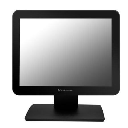 monitor lcd led 15 polegadas touch screen phoenix phtouchview15 capacitivo - 1024*768 - vga - usb ângulo regulável até 80º - sup