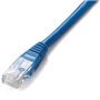 Patch cord de cabo vermelho rj45 u - utp cat6 10m azul