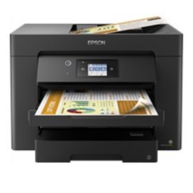 Epson jato de tinta multifuncional colorido wf - 7830dtwf fax - a3 - 25ppm - usb - rede - wi-fi - wi-fi direto - impressão duple