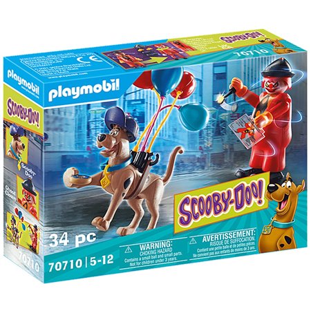 Playmobil Scooby-doo! aventura com palhaço fantasma