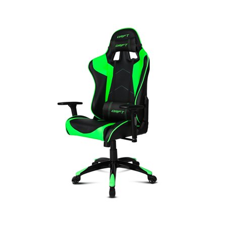 Cadeira gaming drift dr300 preta - verde