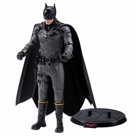 Figura a nobre coleção dc comics cinema o batman 2022 batman bendyfig