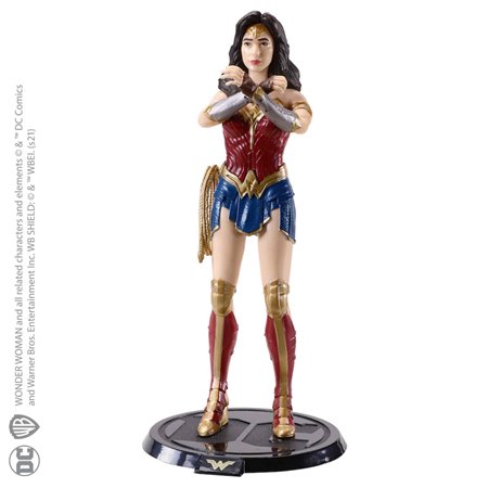 Figura a coleção nobre bendyfigs dc comics mulher maravilha ww 84 filme