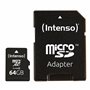 Intense 64gb cl10 cartão de memória micro sd + adaptador sd