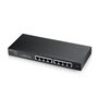 Switch 8 portas zyxel gs1915 - 8 gigabit ethernet nebulosa fanless