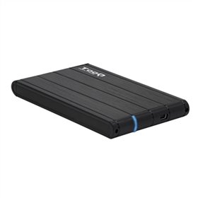 Caixa externa tooq tqe - 2530b para hdd 2.5 polegadas sata 3 usb 3.0 preto