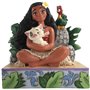 Figura enesco disney vaiana moana com pua e hei hei