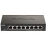 Switch d - link 8 portas gerenciáveis easysmart poe 64w