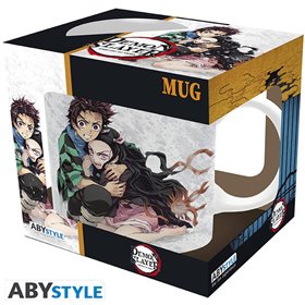 Caneca Abysse 320 ml demon slayer tanjiro & nezuko caixa 2 unidades