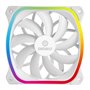 Ventilador para jogos enermax squa rgb 120 mm branco