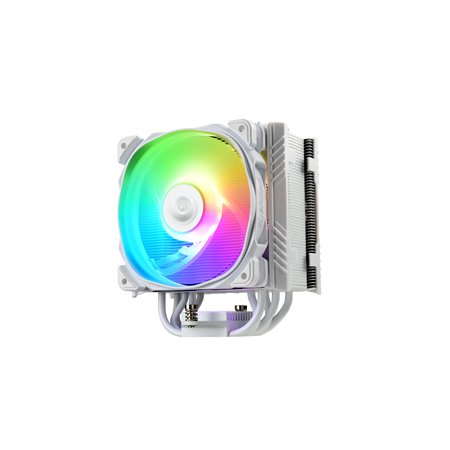 Enermax ets - t50a - w - argb gaming cpu ventilador do dissipador de calor para intel amd argb 1x12cm branco