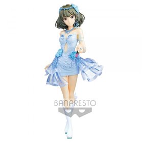Figura banpresto idolmaster cinderela kaede takagaki elegante e maquiagem de neve