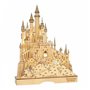 Réplica da figura enesco disney bela adormecida castelo iluminado