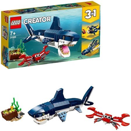 Lego criador criaturas do fundo do mar