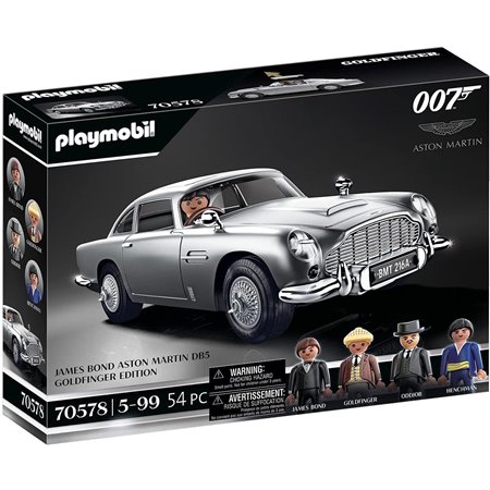 Playmobil james bond aston martin db5 - edição goldfinger