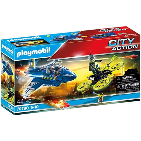 Playmobil Police Plane: Drone Chase