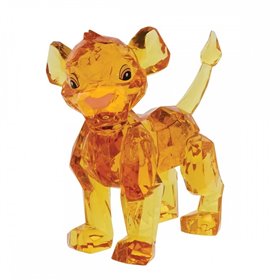 Figura enesco disney cristal o rei leão simba