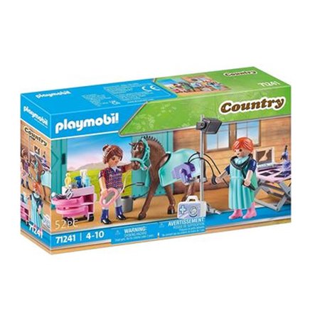 Playmobil country - veterinário de cavalos