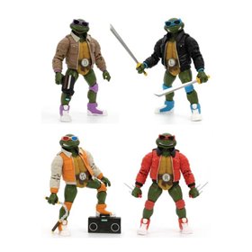 Figuras sortidas (4) os súditos leais tartarugas ninja gangue de rua 13 cm exclusivo 1