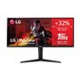 LG 34WP65CP Monitor de LED curvo de 34 polegadas 3440 x 1440 5 ms Display Port HDMI Alto-falantes para jogos