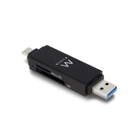Ewent USB 3.1 Gen 1 Tipo C - Leitor de cartão compacto tipo A