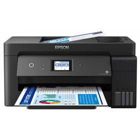 Epson multifuncional injeção de cores ecotank et - 15000 fax - a4 - 38ppm - usb - wi-fi - wi-fi direto - impressão duplex - adf