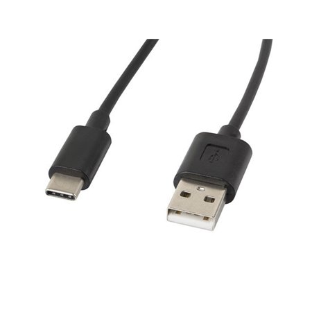 Lanberg usb 2.0 cabo macho - usb tipo c macho 1,8m preto