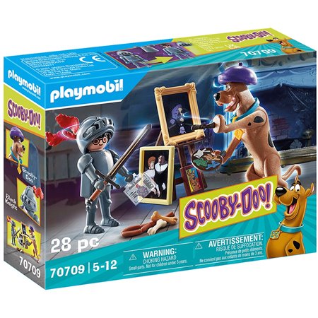 Playmobil Scooby-doo! aventura com cavaleiro negro