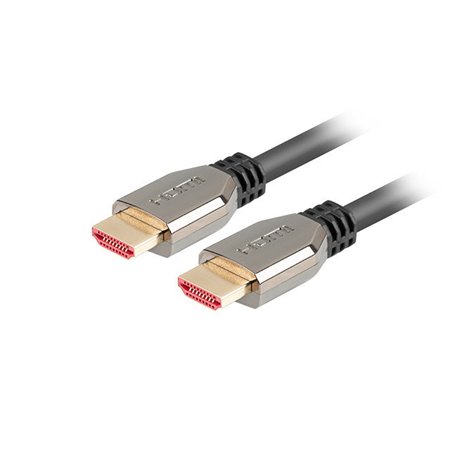 Lanberg cabo HDMI m - m v2.1 8k 60hz 1m preto