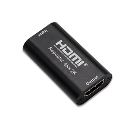 Nanocabo repetidor hdmi fêmea - fêmea - preto