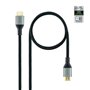 Cabo HDMI 2.1 nanocabo 1m - macho - macho - preto