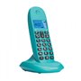 Motorola c1001lb+ telefone turquesa