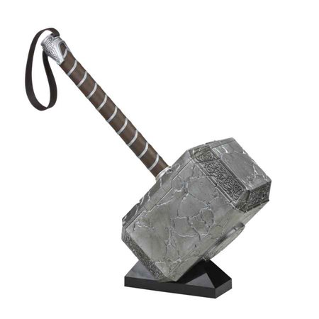 Réplica hasbro mjolnir premium martelo eletrônico 1:1 poderoso thor amor e trovão