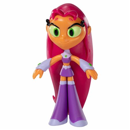 Figura a coleção nobre bendyfigs dc universe teen titans starfire flexível