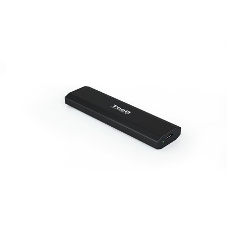 Estojo externo tooq tqe - 2223b para ssd m.2 usb tipo c preto