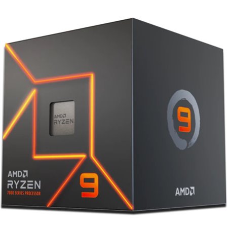 Micro. processador amd ryzen ryzen 9 7900 12 núcleos 3.7 ghz 64 mb caixa am5