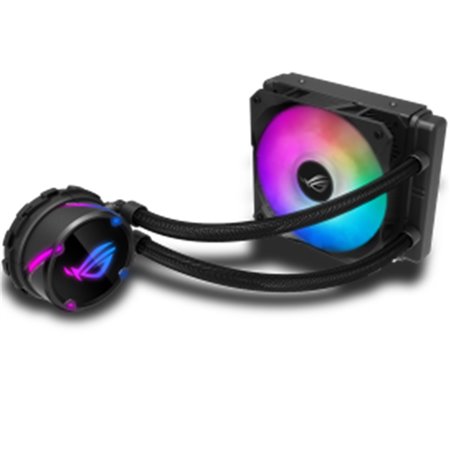 Kit de refrigeração líquida asus rog strix lc 120 rgb all in one 120mm gaming