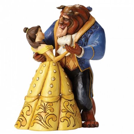 Figura enesco disney a bela e a fera 25 anos da bela e a fera