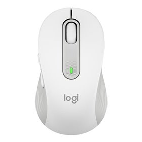Mouse logitech m650 para negócios médio sem fio sem fio branco bruto