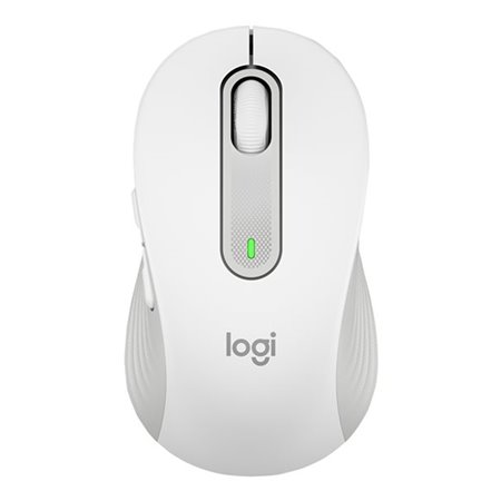 Mouse logitech m650 para negócios médio sem fio sem fio branco bruto