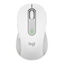 Mouse logitech m650 para negócios médio sem fio sem fio branco bruto