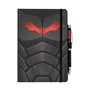 notebook a5 premium com dc comics a caneta do projetor batman