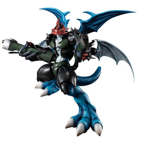 Figura megahouse gem série digimon aventura 2 precioso paildramon