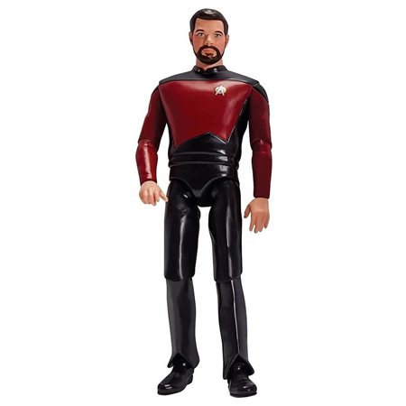 Figura bandai star trek comandante william riker