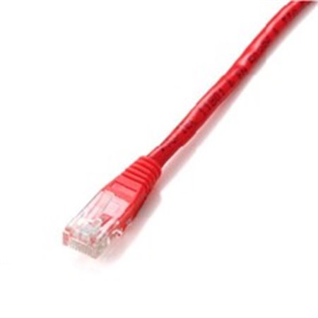 Patch cord de cabo vermelho rj45 u - utp cat6 20m vermelho