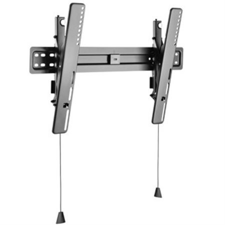 Equipar suporte de tela 37 polegadas - perfil de inclinação baixa de 70 polegadas com nível de ajuste máximo 35kgs vesa max 600x