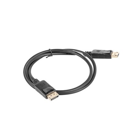 Displayport cabo lanberg macho macho 4k 1m preto