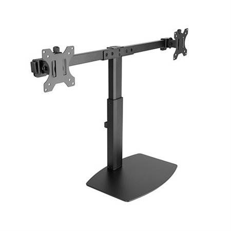 Suporte de monitor de mesa Tooq para 2 telas de 17 a 27 polegadas